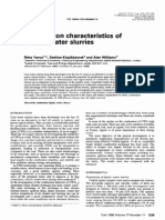 Combustion Characteristics of Lignite-Water Slurries: Reha Yavuzac, Sadriye KQ@kbayraka and Alan Williamsb