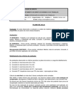 Plano de Aula - Introduã Ã o Ao Direito Do Trabalho - 6n