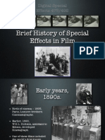 Brief History of Special Effects in Film
