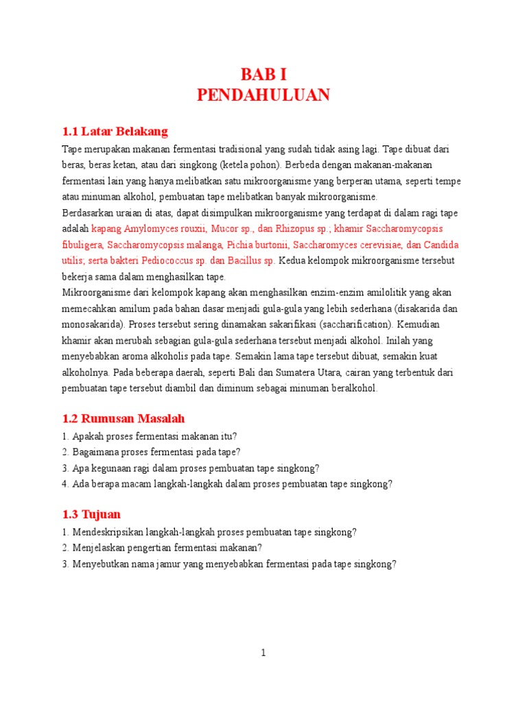 Membuat Tape Singkong