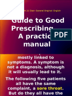 Guide To Good Prescribing A Practical Manual: WHO/DAP/94.11 Distr: General Original: English