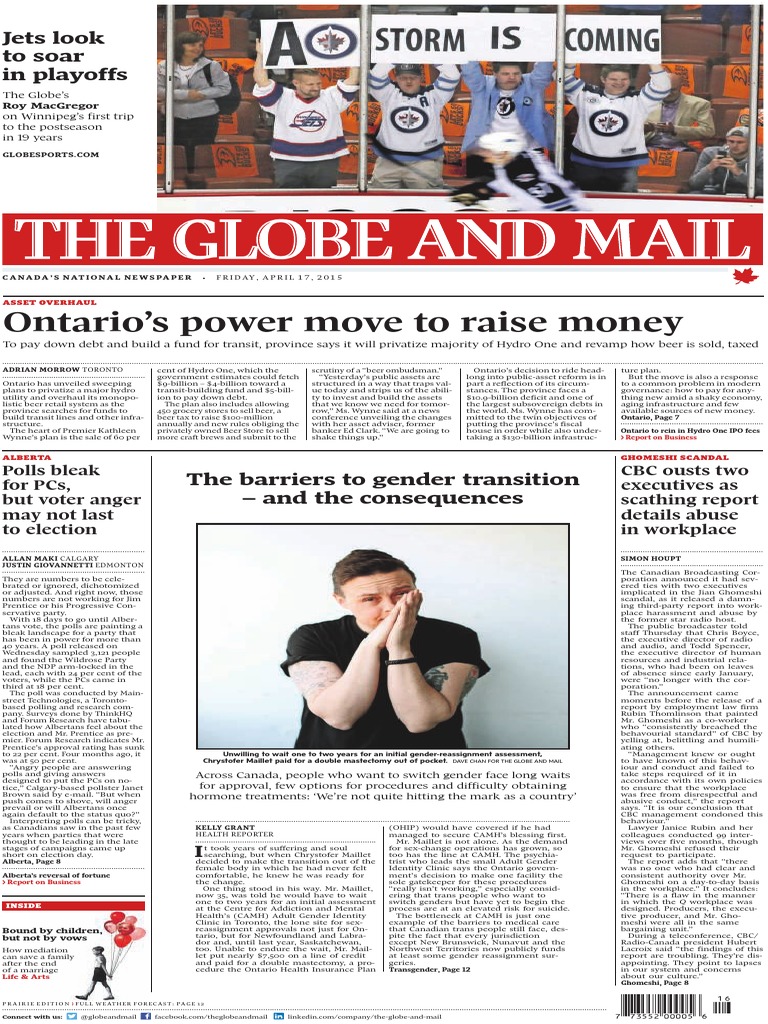 The - Globe.and - Mail.prairie - Edition.17.04.2015.retail - Ebook