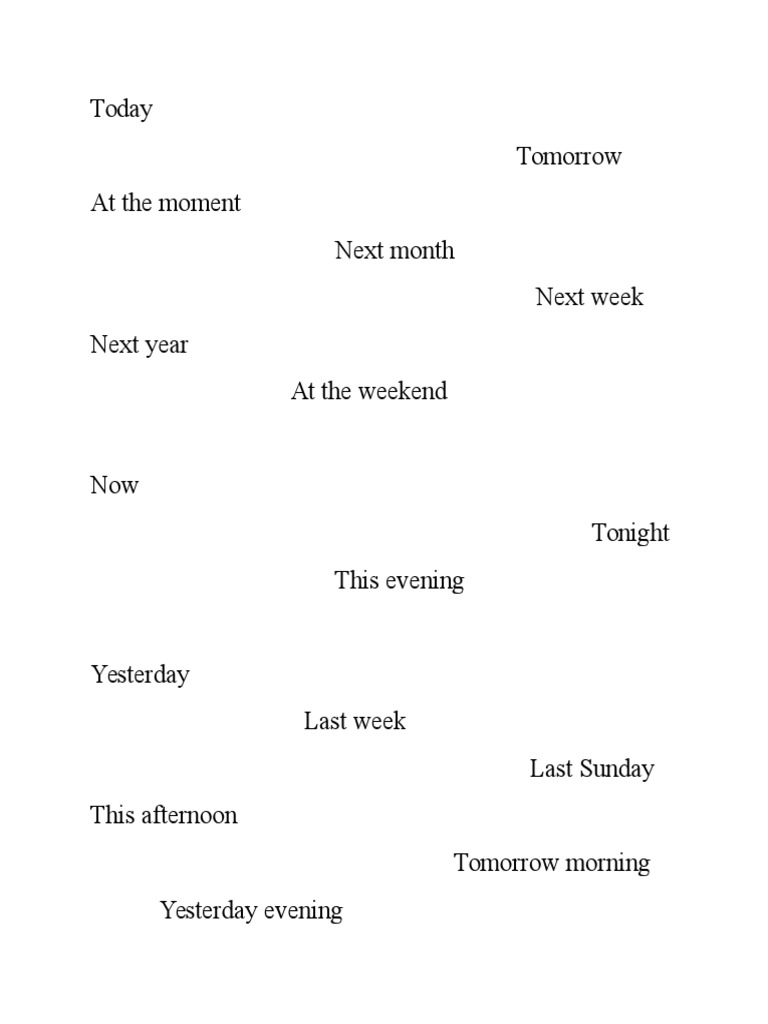 Understanding Time References | PDF