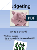 budgeting powerpoint