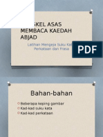 Bengkel Asas Membaca Kaedah Abjad