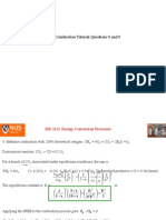 Correct Solutions Qns 8 and 9 of Combustion