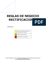 Reglas de Negocio Rectificaciones 2014