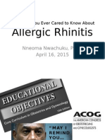 Allergic Rhinitis