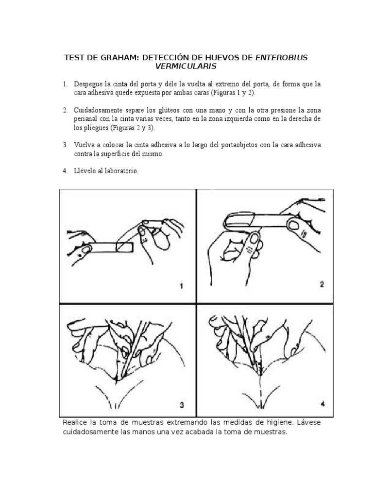 Procedimiento del Test de Graham | PDF | Deportes