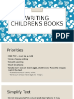 writing childrens books