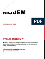 MODEM Seminarski