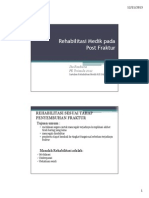 Rehabilitasi Medik Pada Post Fraktur PDF