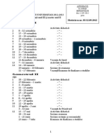 Anexa 3.4.1. Structura Anului 2012-2013