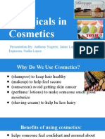 chemicals in cosmetics presentation, period 6