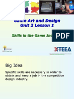 unit 2 1 skills in the game industry