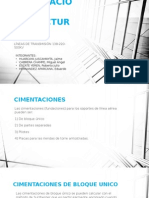 Cimentacion de Estructuras de Las Lineas de Transmision