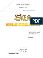 Comisia Electorala Centrala Teya de An