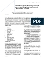 Learning Acoustics through the Boundary Element Method