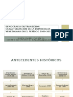 Ponencia Democracia en Transición