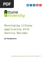 Developing Liferay Application With Service Builder