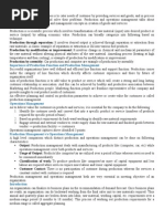 Aggregate Planning and Forecasting