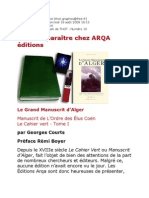 Flash de THOT - Georges Manuscrit D'alger