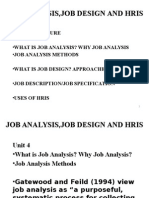 2014 PPP Unit 4 Job Analysis, Job Design and Hris