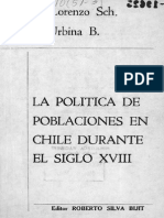 Política de Poblaciones en Chile