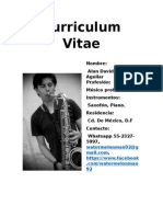 Curriculum Vitae Alan