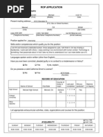 WWW Mcoe Org Deptprog Career Rop Documents Rop Job Application With Availability - Fillable For Website