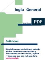 Patología General Clase 1 Aspectos de Proceso Patológico