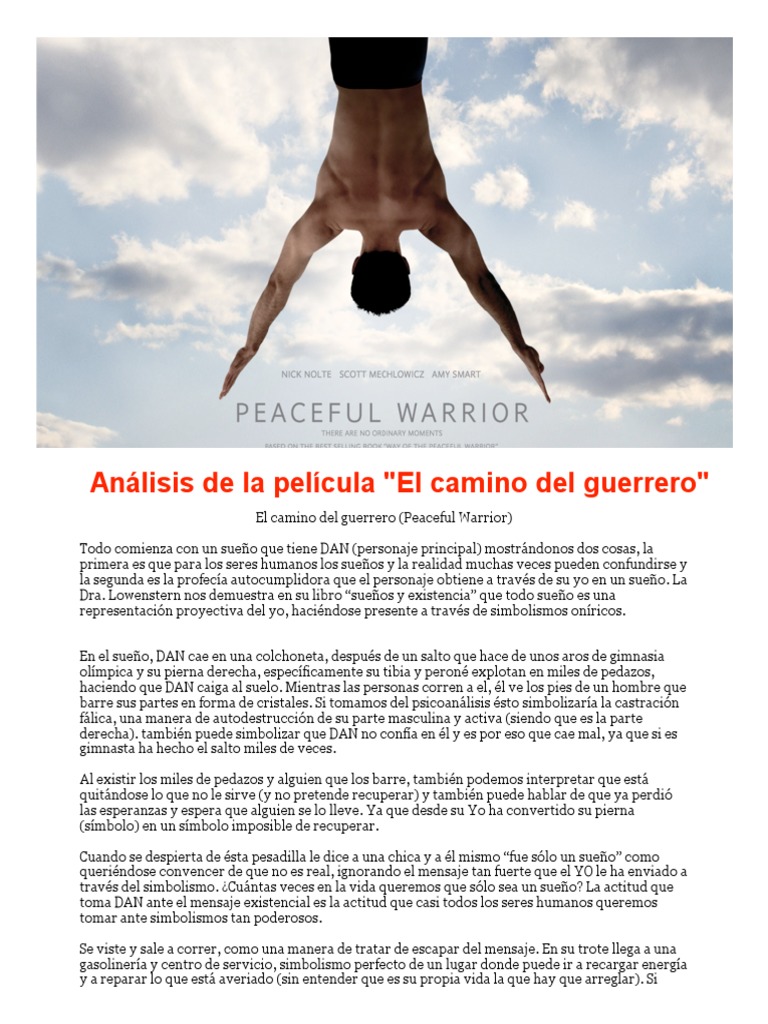 Análisis de La Película - El Camino Del Guerrero | PDF | Sócrates ...