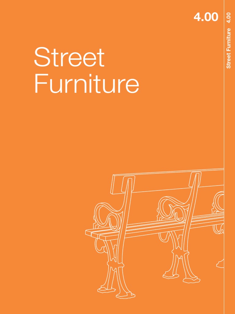 Street Furniture PDF Traffic Sidewalk