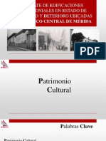 Conservación y Puesta en Valor de Edificaciones Patrimoniales PDF