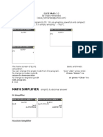 ELITE Math 3.0 Color Manual