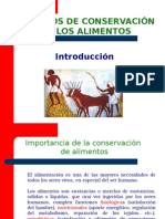 Presentación Metodos de Conservación. Unidad I