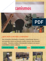 Mecanismos para transmitir y transformar movimiento