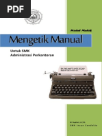 Download Modul Mengetik Manual by Sri Lestari SN263326524 doc pdf