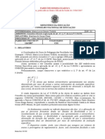 Parecer CNE-CES 116-2007 - Consulta Referente À Aplicação Do Art 47, Parágrafo 2 Lei 9.394-96