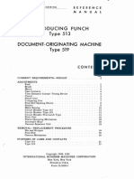 IBM 513-22-5699 1 Reproducing 513 Originating 519 Punch