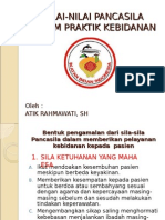 Nilai-Nilai Pancasila Dalam Praktik Kebidanan