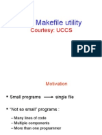 The Makefile Utility: Courtesy: UCCS