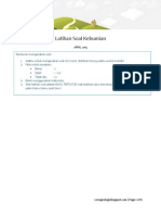 Latihan Soal Kebumian (April) PDF