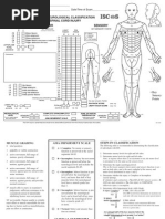 Spinal Cord Injury Assessment Chart (ASIA)