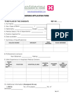 Application Form (Nursing) Org