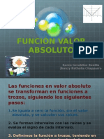 Función valor absoluto