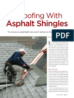 How to Roof Woth Asphalt Shingles