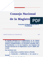 Consejo Nacional Magistratura