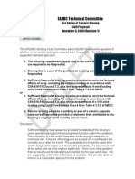 Fire Rating of Seismic Bracing