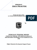 Buku Panduan Kerja Praktek KP Teknik Mesin Unand - 2